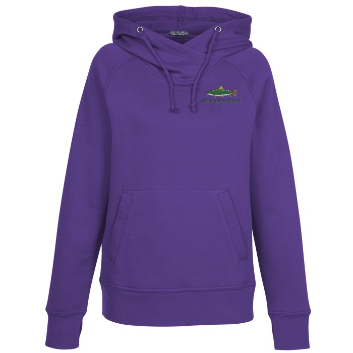 Custom Dayton Cross Neck Hoodie - Ladies' - 24 hr