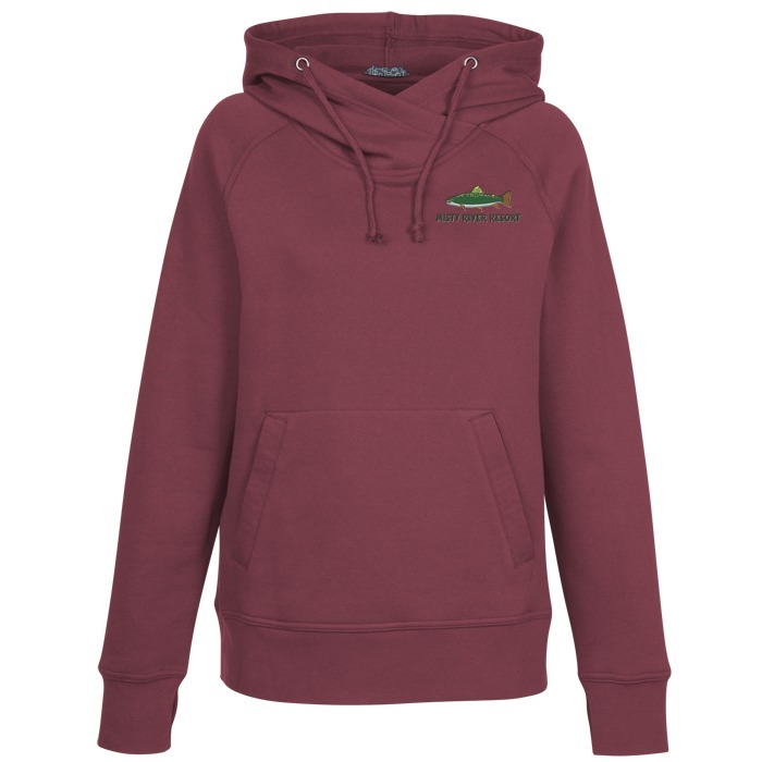 Custom Dayton Cross Neck Hoodie - Ladies' - 24 hr