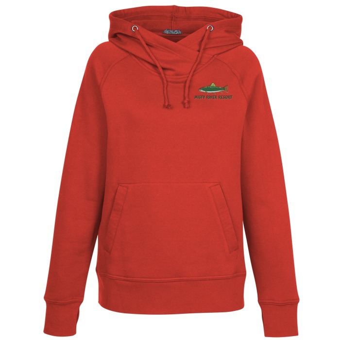 Custom Dayton Cross Neck Hoodie - Ladies' - 24 hr