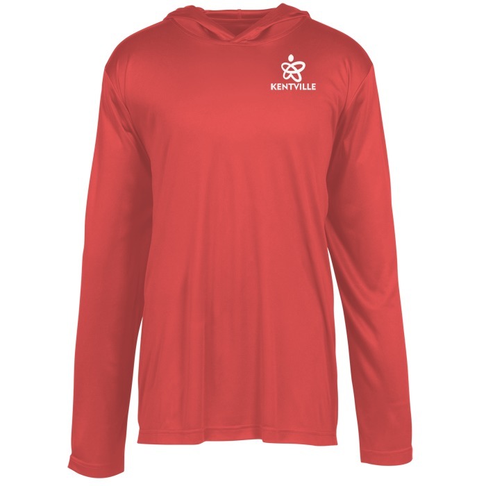 Custom Zone Performance Hooded Tee - Men's - Screen