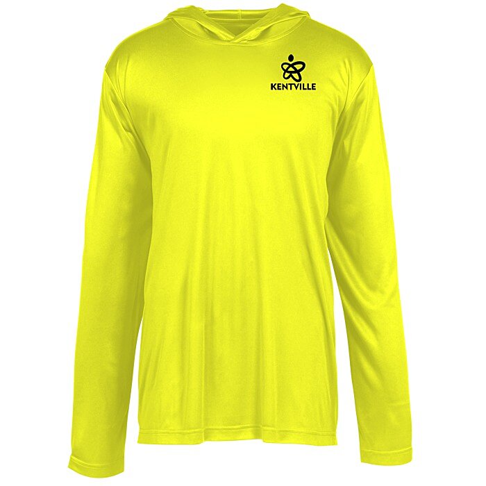 Custom Zone Performance Hooded Tee - Men's - Screen