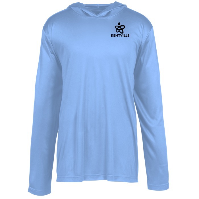 Custom Zone Performance Hooded Tee - Men's - Screen