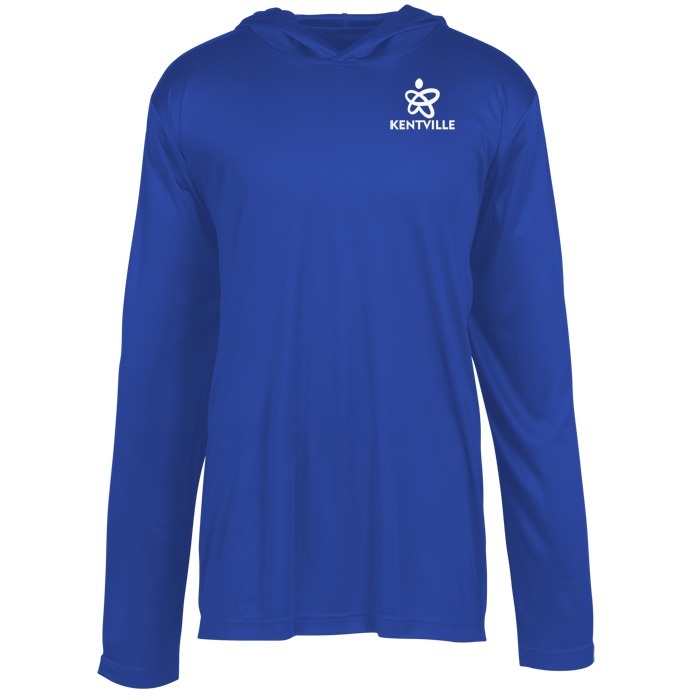 Custom Zone Performance Hooded Tee - Men's - Screen