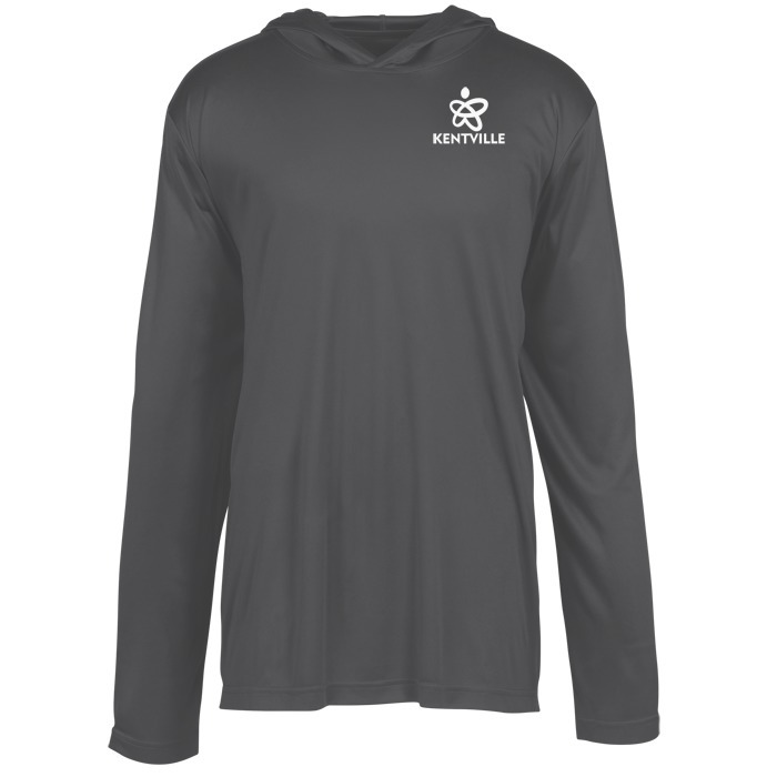 Custom Zone Performance Hooded Tee - Men's - Screen