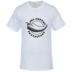 Custom Everyday Blend T-Shirt - White - Screen