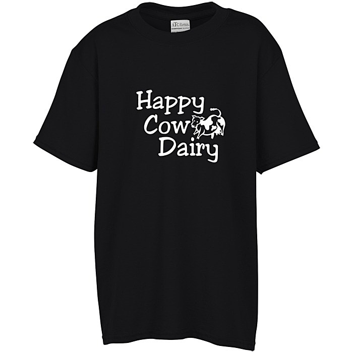 Custom Everyday Blend T-Shirt - Youth - Colours - Screen