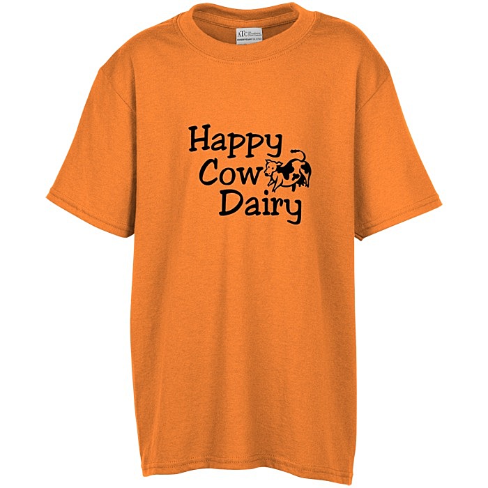 Custom Everyday Blend T-Shirt - Youth - Colours - Screen