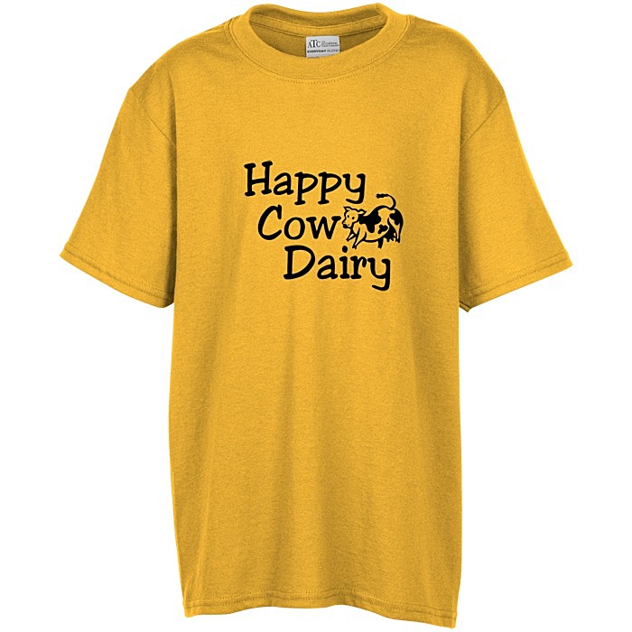 Custom Everyday Blend T-Shirt - Youth - Colours - Screen