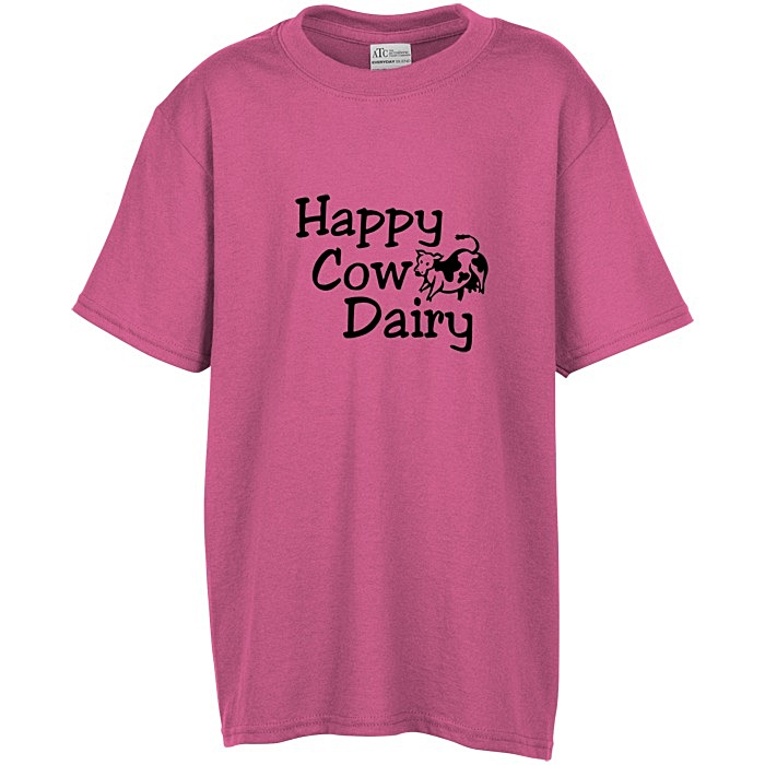 Custom Everyday Blend T-Shirt - Youth - Colours - Screen