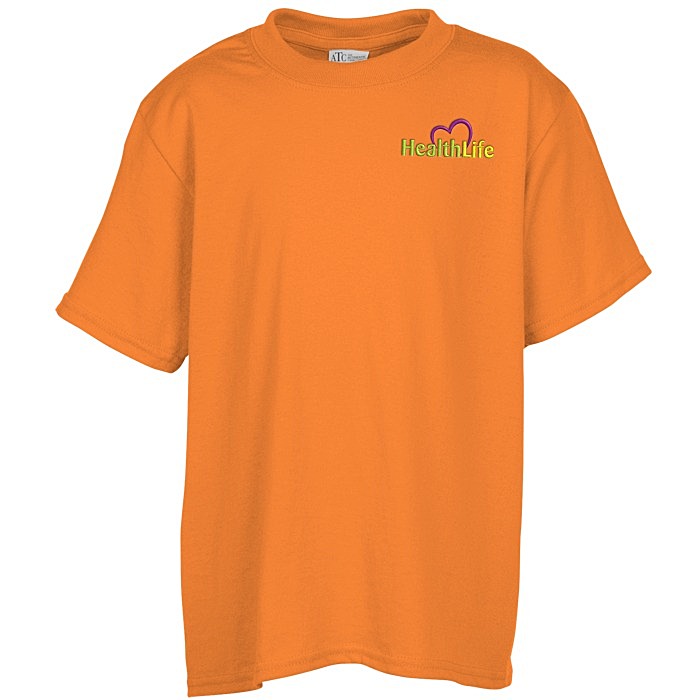 Custom Everyday Blend T-Shirt - Youth - Embroidered