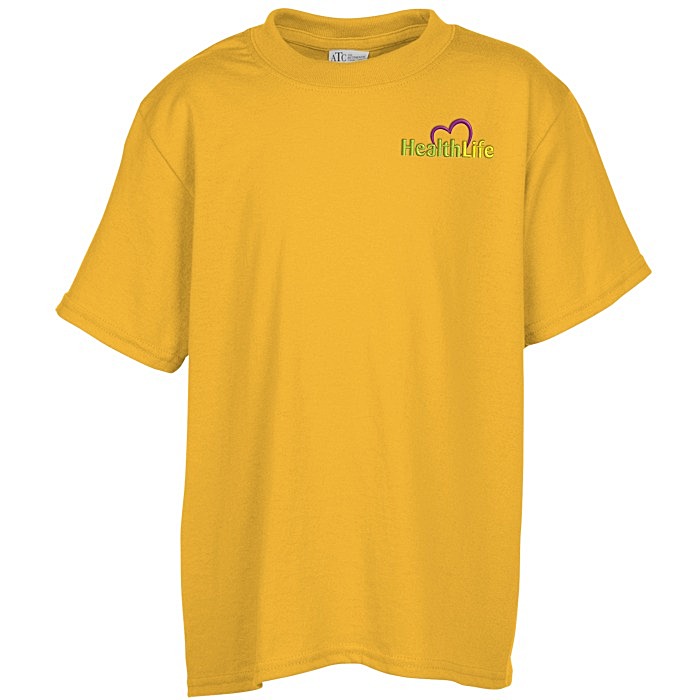 Custom Everyday Blend T-Shirt - Youth - Embroidered