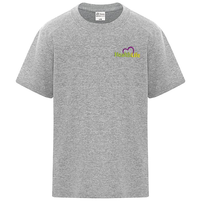 Custom Everyday Blend T-Shirt - Youth - Embroidered