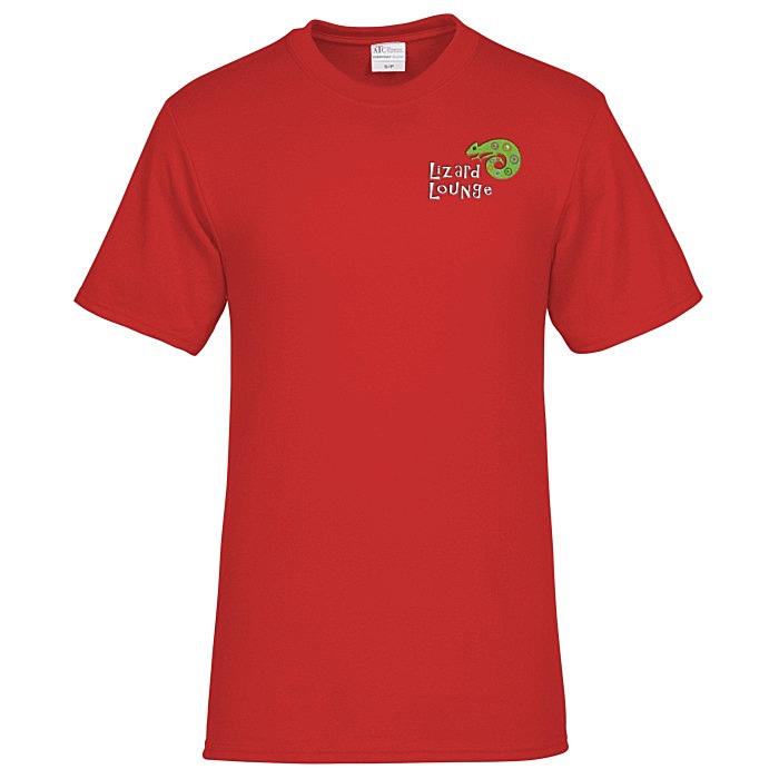 Custom Everyday Blend T-Shirt - Colours - Embroidered