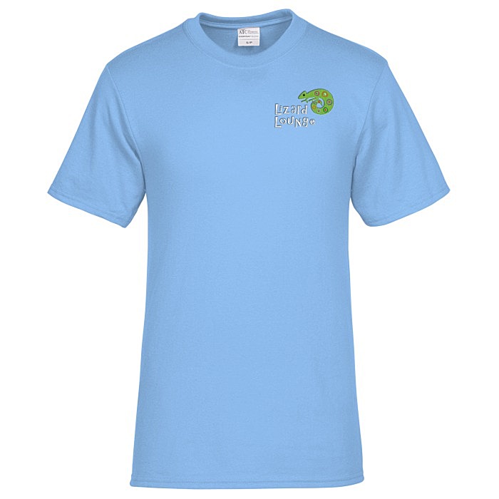 Custom Everyday Blend T-Shirt - Colours - Embroidered