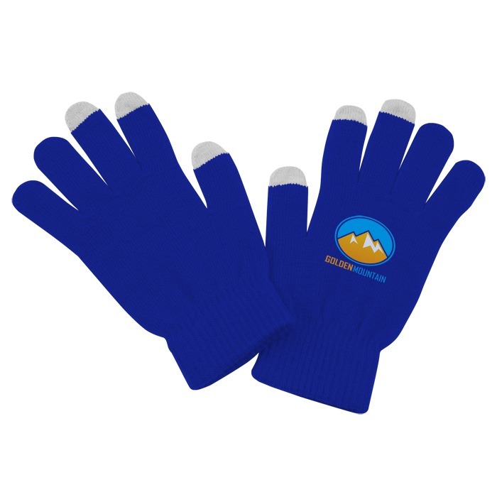Custom Full Colour 3 Finger Touch Screen Gloves