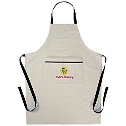 Custom Cotton Cooking Apron - Embroidered