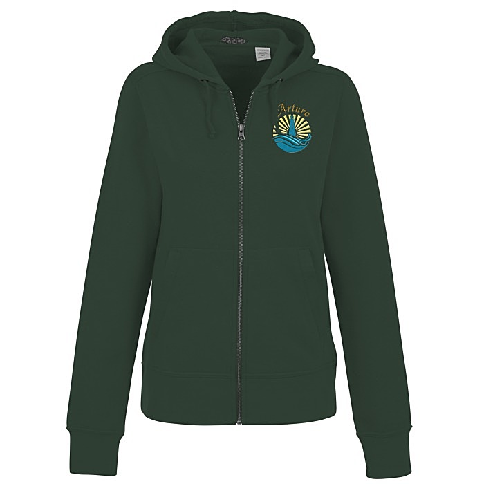 Custom Cypress Full-Zip Hoodie - Ladies' - 24 hr
