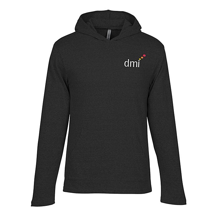 Custom Lightweight Tri-Blend Hoodie - Embroidered