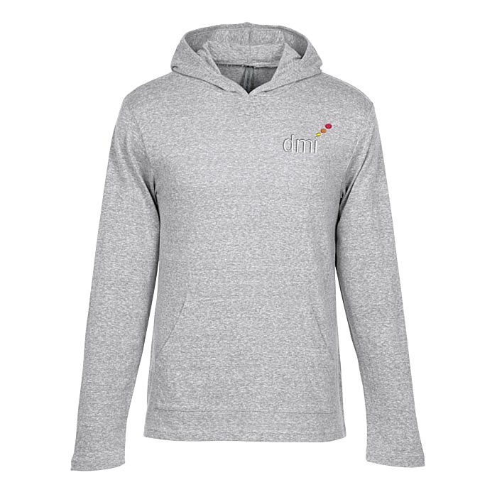 Custom Lightweight Tri-Blend Hoodie - Embroidered