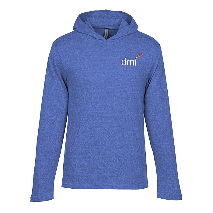 Custom Lightweight Tri-Blend Hoodie - Embroidered