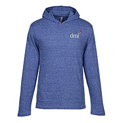 Custom Lightweight Tri-Blend Hoodie - Embroidered
