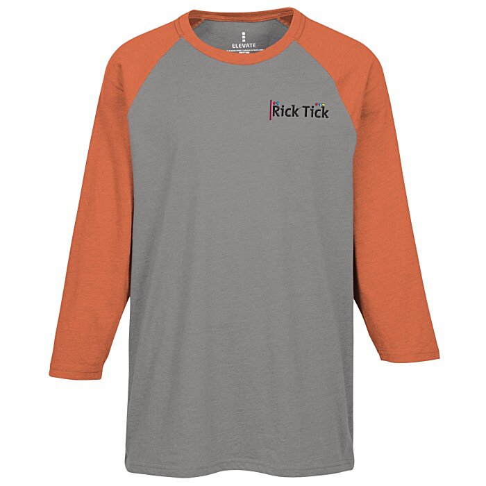 Custom Dakota 3/4 Sleeve Baseball Tee - Men's
