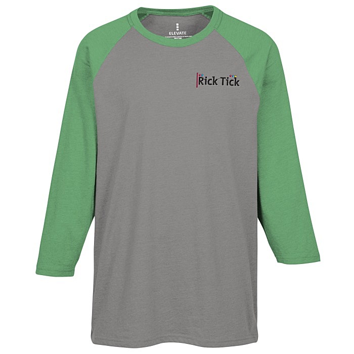 Custom Dakota 3/4 Sleeve Baseball Tee - Men's