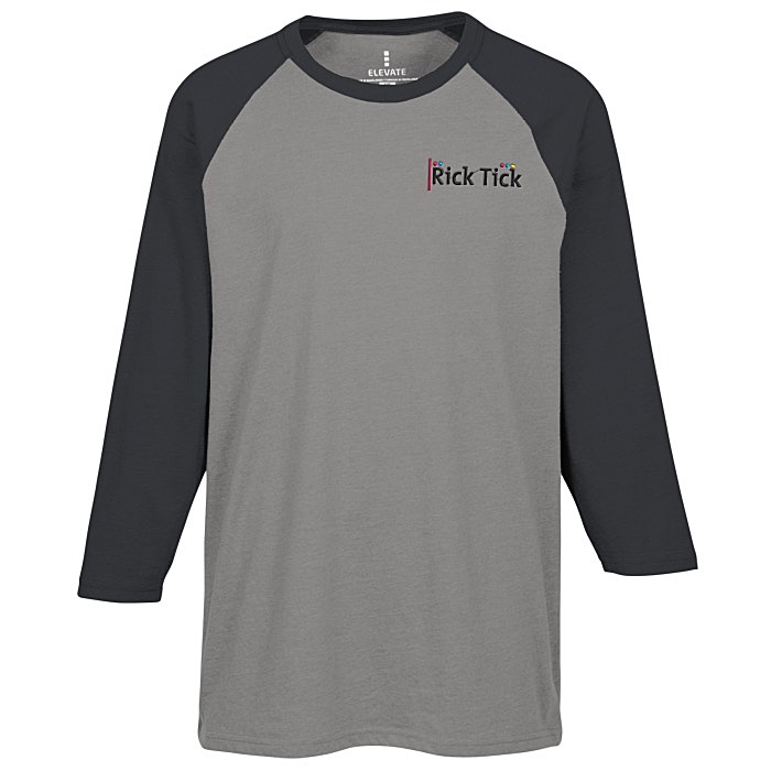 Custom Dakota 3/4 Sleeve Baseball Tee - Men's