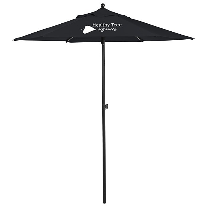 Custom Steel Market Umbrella - 7 feet
