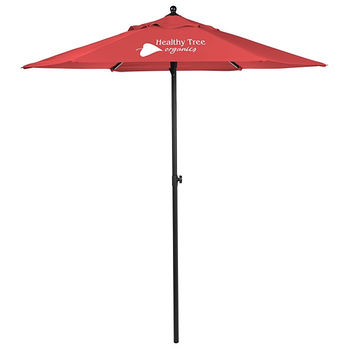 Custom Steel Market Umbrella - 7 feet