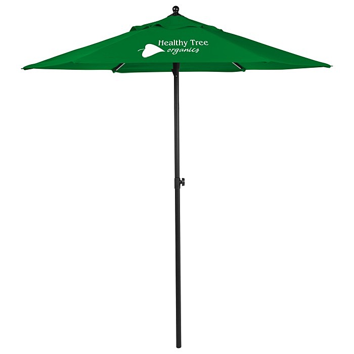 Custom Steel Market Umbrella - 7 feet