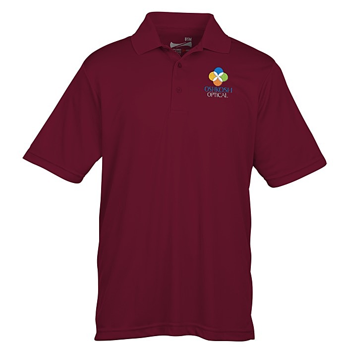 Custom Harrison Surface Mesh Polo - Men's