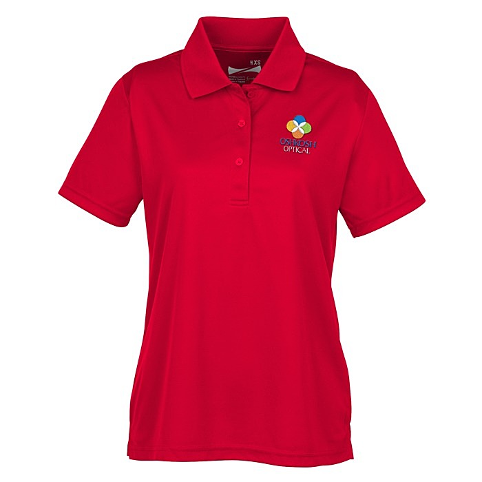 Custom Harrison Surface Mesh Polo - Ladies'