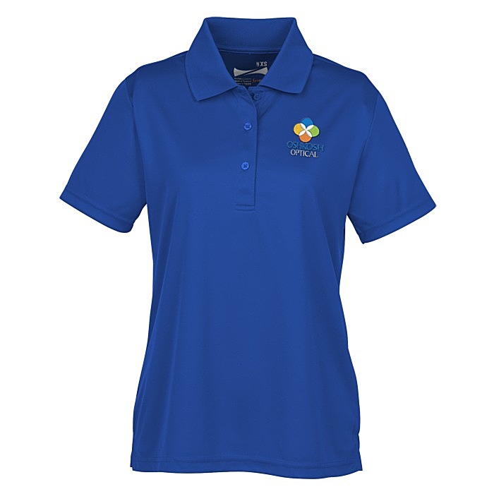 Custom Harrison Surface Mesh Polo - Ladies'