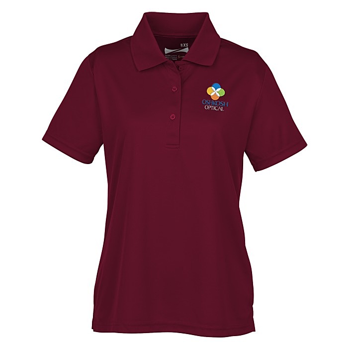 Custom Harrison Surface Mesh Polo - Ladies'