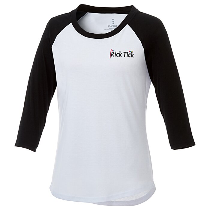 Custom Dakota 3/4 Sleeve Baseball Tee - Ladies' - 24 hr
