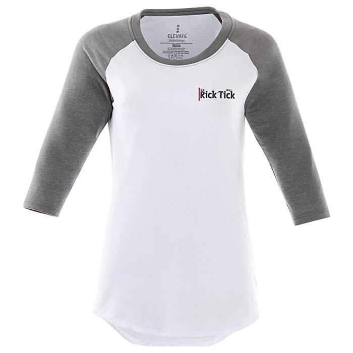 Custom Dakota 3/4 Sleeve Baseball Tee - Ladies' - 24 hr