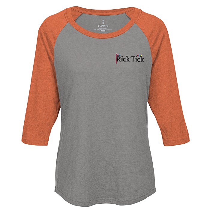 Custom Dakota 3/4 Sleeve Baseball Tee - Ladies' - 24 hr