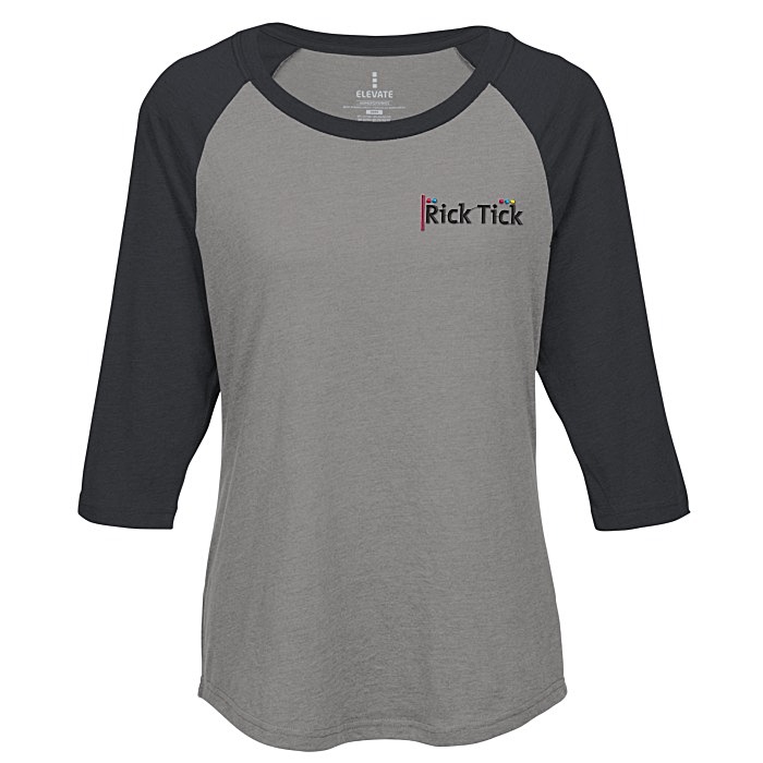 Custom Dakota 3/4 Sleeve Baseball Tee - Ladies' - 24 hr