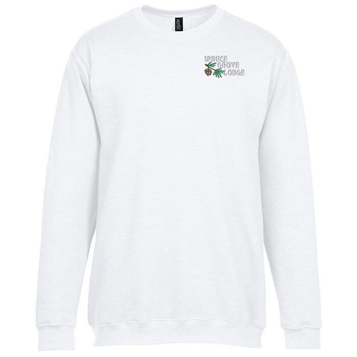 Custom M&O Knits Cotton Blend Sweatshirt - Embroidered