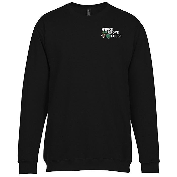 Custom M&O Knits Cotton Blend Sweatshirt - Embroidered