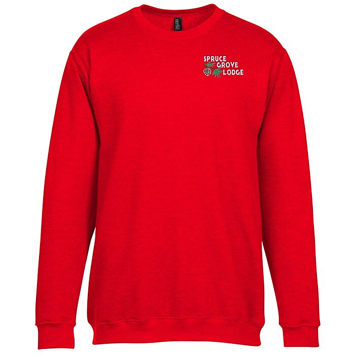 Custom M&O Knits Cotton Blend Sweatshirt - Embroidered