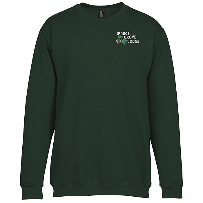 Custom M&O Knits Cotton Blend Sweatshirt - Embroidered