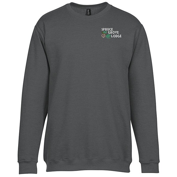 Custom M&O Knits Cotton Blend Sweatshirt - Embroidered