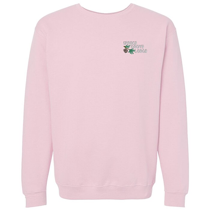 Custom M&O Knits Cotton Blend Sweatshirt - Embroidered