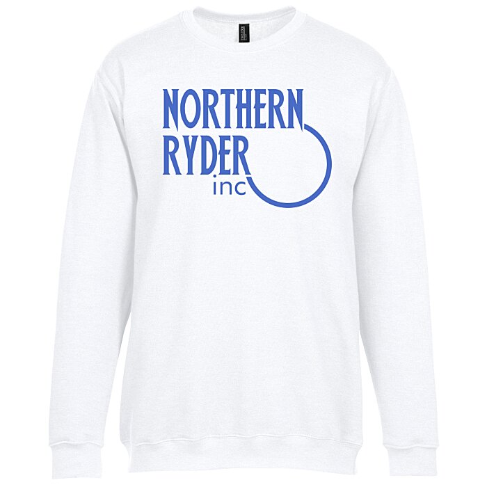 Custom M&O Knits Cotton Blend Sweatshirt - Screen