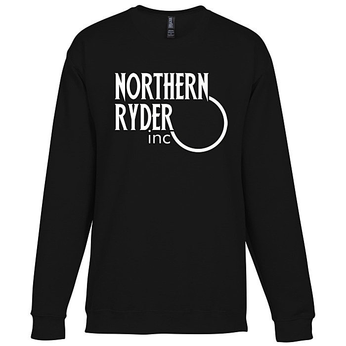 Custom M&O Knits Cotton Blend Sweatshirt - Screen