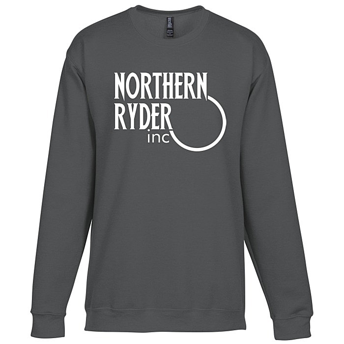 Custom M&O Knits Cotton Blend Sweatshirt - Screen