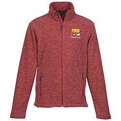 Custom Crossland Heather Fleece Jacket - Men's