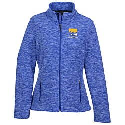 Custom Crossland Heather Fleece Jacket - Ladies'